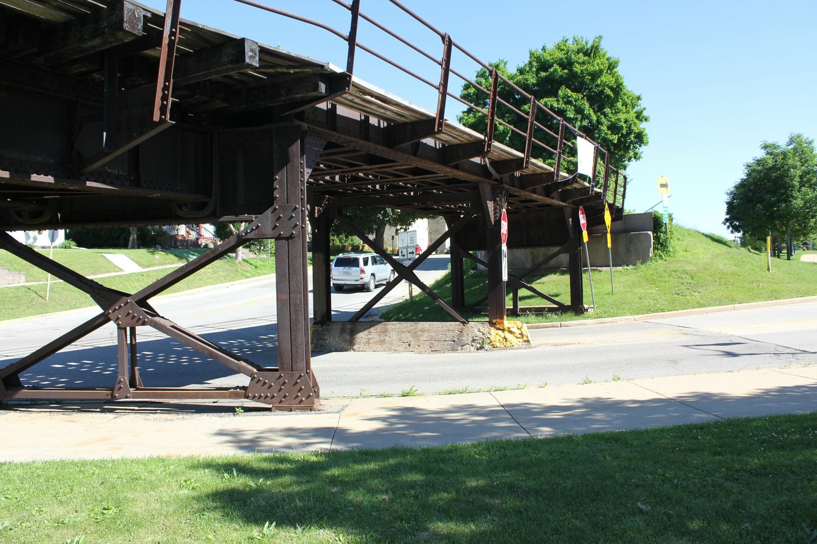 North approach (spans #4, #5 and #6)